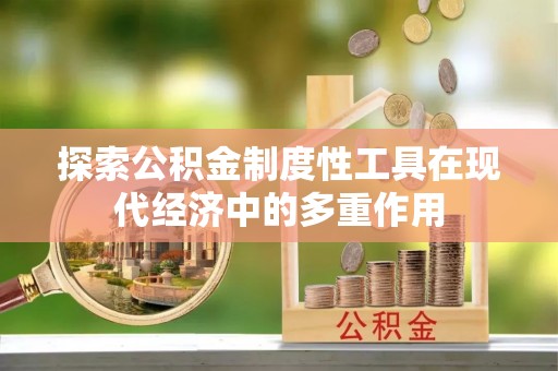 关山探索公积金制度性工具在现代经济中的多重作用